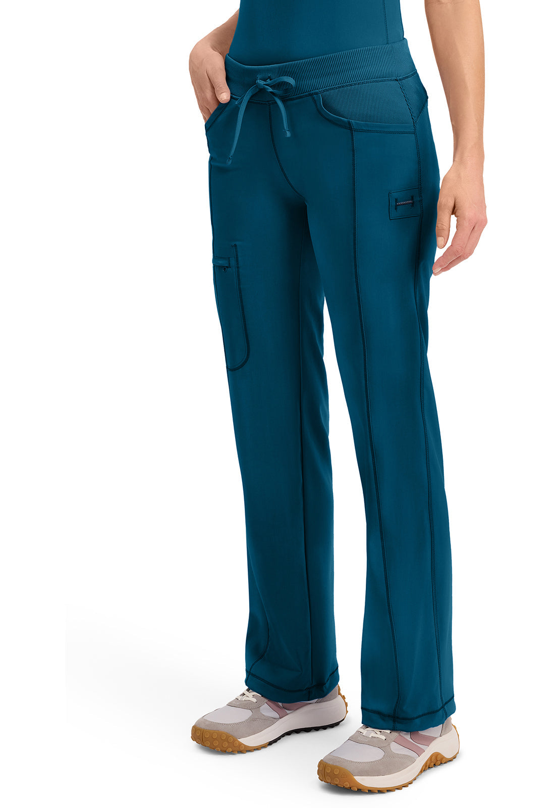 Pantalón 1123A Caribbean Blue lado izquierdo